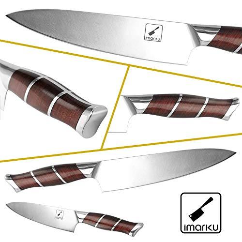 Imarku Pro Kitchen 8 Inch Chef's Knife High Carbon Stainless Steel Sharp Gyutou Knives Ergonomic Equipment