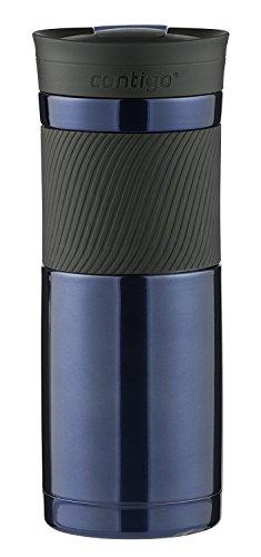 Contigo Stainless Steel Travel Mug | Vacuum-Insulated Coffee Mug | SNAPSEAL Byron Travel Mug, 24oz, Matte Black