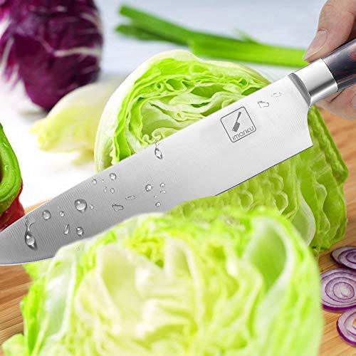 Imarku Pro Kitchen 8 Inch Chef's Knife High Carbon Stainless Steel Sharp Gyutou Knives Ergonomic Equipment