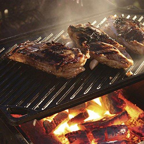 Lodge Cast Iron Reversible Grill/Griddle, LDP3, 16.75" x 9.5"