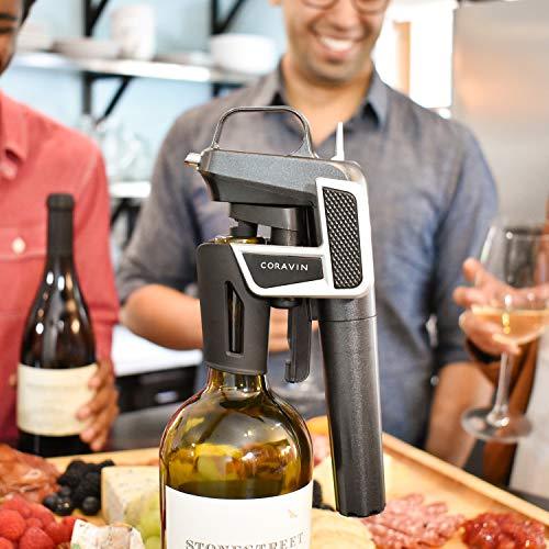 Coravin Model Two Premium Wine Preservation System, Includes 2 Argon Capsules, Graphite