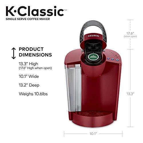 Keurig K-Classic Coffee Maker K-Cup Pod, Single Serve, Programmable, Black ( Packaging May Vary )