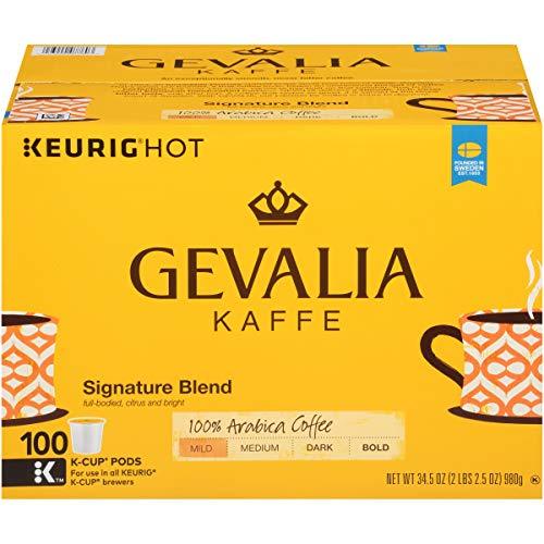 Gevalia Signature Blend Keurig K Cup Coffee Pods (100 Count)