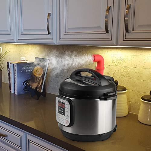 Cupboards/Cabinets Savior, Original Steam Release Accessory for Instant Pot or Pressure Cooker - 360° Rotating Design to Adjust Direction Freely (LUX Models Available)