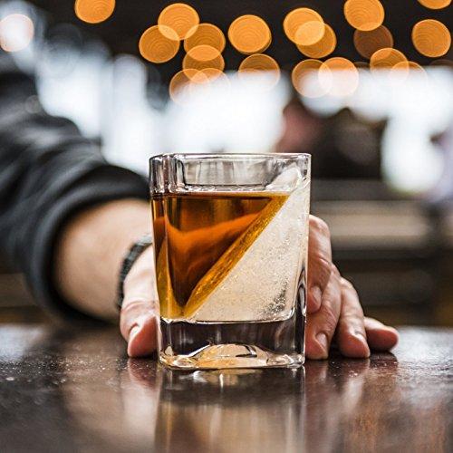 Corkcicle Whiskey Wedge - (Double Old Fashioned Glass + Silicone Ice Form)