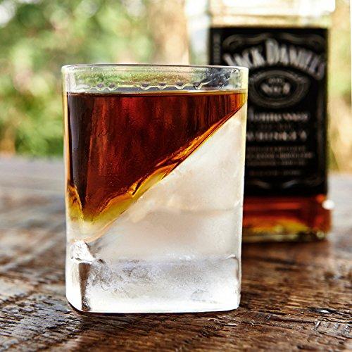 Corkcicle Whiskey Wedge - (Double Old Fashioned Glass + Silicone Ice Form)