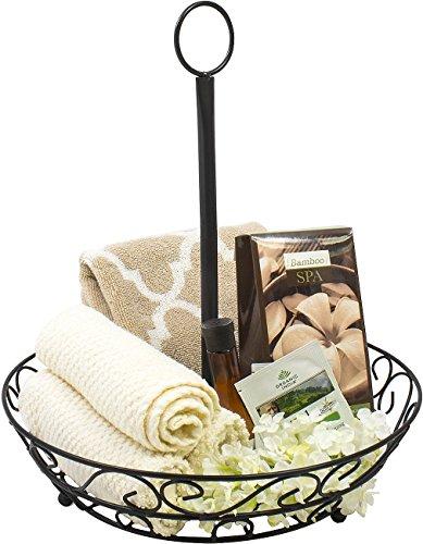 Sorbus Countertop Fruit Basket Holder & Decorative Tabletop Bowl Stand