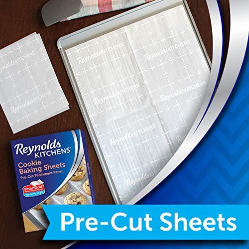 Reynolds Kitchens Non-Stick Baking Parchment Paper Sheets - 12x16 Inch, 22 Sheets