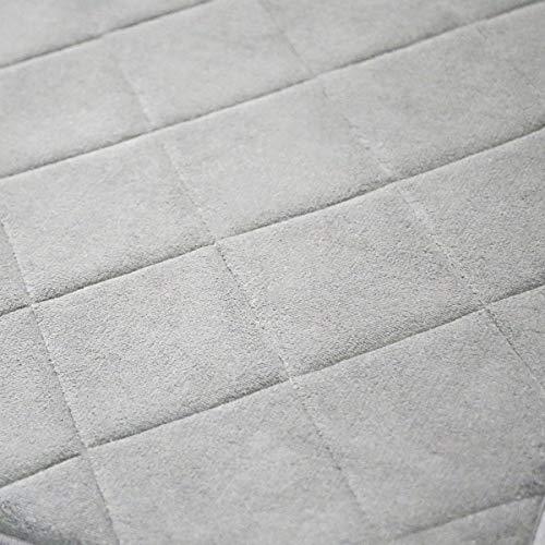 FindNew Contour Bath Rugs, U-Shaped Bath Mats,Soft Memory Foam Bathroom Carpet, Nonslip Toilet Floor Mat,Machine Wash (20"X 24", Black)