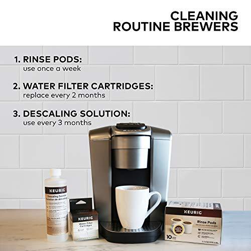 Keurig Descaling Solution For All Keurig 2.0 and 1.0 K-Cup Pod Coffee Makers -  Packaging May Vary