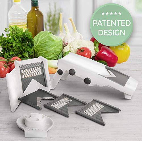 Mueller Austria V-Pro Multi Blade Adjustable Mandoline Cheese/Vegetable Slicer with Precise Maximum Adjustability