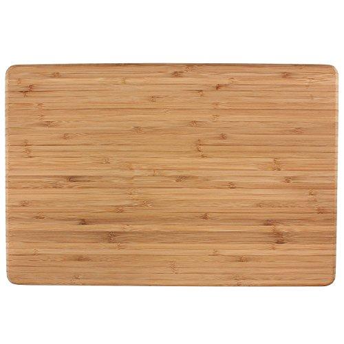 Freshware Bamboo Cutting Board - Wood Chopping Boards for Food Prep, Meat, Vegetables, Fruits, Crackers & Cheese, Set of 3