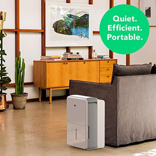 Vremi 4,500 Sq. Ft. Dehumidifier Energy Star Rated for Large Spaces and Basements - Quietly Removes Moisture to Prevent Mold and Mildew