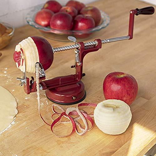 Apple Peeler, Stainless Steel Apple Corer Slicer Peeler