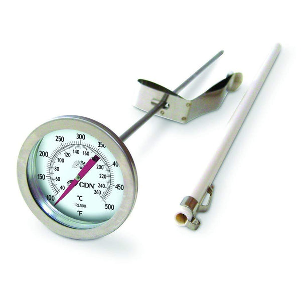 CDN IRL500 Long Stem Fry Thermometer – 12"