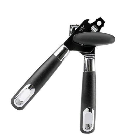 Can Opener, Can Opener Manual,[2019UPGRADED]FGXJKGH,Multi-function Can Opener,Stainless Steel Sharp Blade Built in Bottle Opener,Can Openers For Seniors With Arthritis