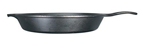 Lodge Cast Iron Skillet, Pre-Seasoned and Ready for Stove Top or Oven Use, 10.25", Black