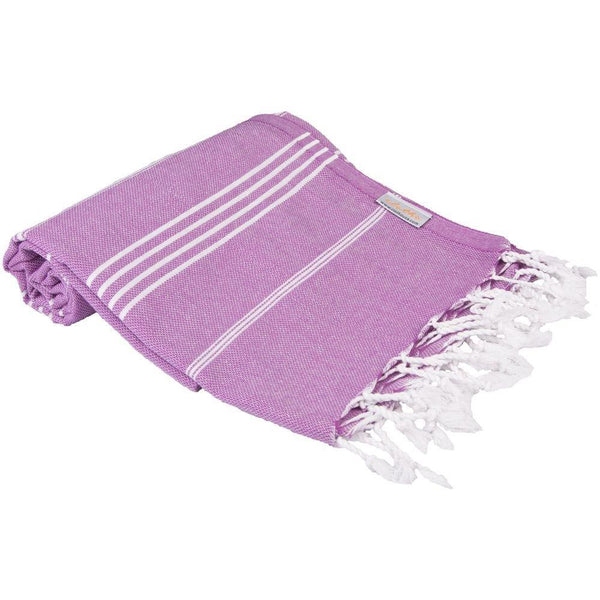 Turkish Bath and Beach Towel Set of 4 Variety Colors Classic Peshtemal 100% Cotton Oversized 39 X 70 Stylish Bath Beach Spa and Pool Towels