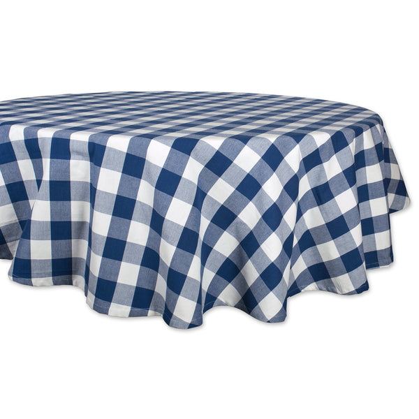 DII Cotton Buffalo Check Table Runner for Family Dinners or Gatherings, Indoor or Outdoor Parties, & Everyday Use (14x72",  Seats 4-6 People), Black & White