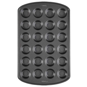 Wilton Perfect Results Non-Stick Mini Muffin and Cupcake Pan, 24-Cup