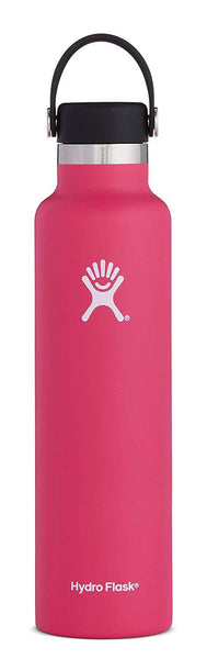 Hydro Flask Water Bottle | Stainless Steel & Vacuum Insulated | Standard Mouth with Leak Proof Flex Cap| Multiple Sizes & Colors