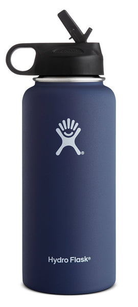 Hydro Flask Water Bottle | Stainless Steel & Vacuum Insulated | Wide Mouth with Straw Lid | Multiple Sizes & Colors