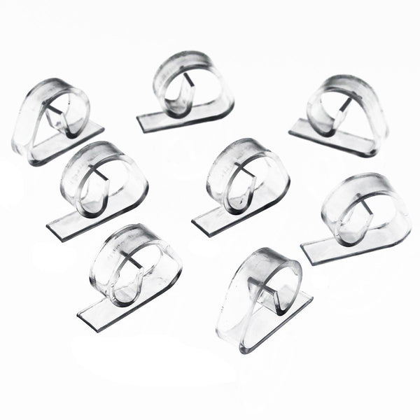 Tytroy Set of 72 Clear Plastic Tablecloth Clips