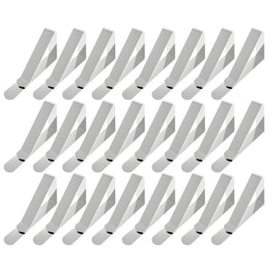 Alamic Tablecloth Clips Picnic Table Clips Stainless Steel Picnic Table Cloth Holders Table Cover Clips Clamps - 12 Pack