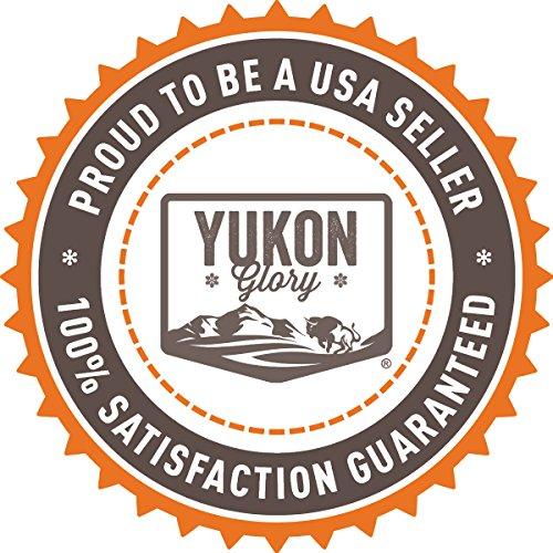 Yukon Glory YG-40064 40064 Premium BBQ Grill Cleaning Brush and Scraper 12 Inch, Black