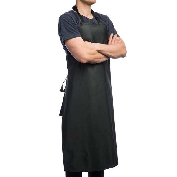 Aulett Home Waterproof Rubber Vinyl Apron - New 2018 Heavy Duty Model - Best for Staying Dry When Dishwashing, Lab Work, Butcher, Dog Grooming, Cleaning Fish - Industrial Chemical Resistant Plastic