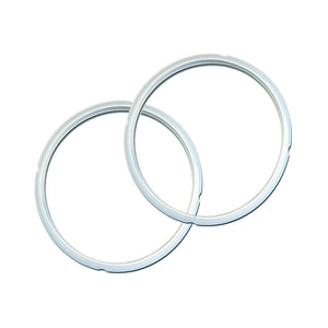 Genuine Instant Pot Sealing Ring 2-Pack - 6 Quart Red/Blue