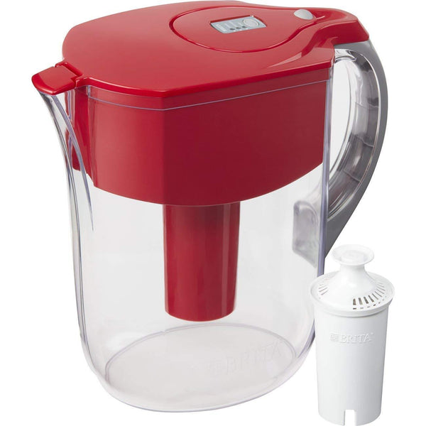 Brita Large 10 Cup Water Filter Pitcher with 1 Standard Filter, BPA Free – Grand, Multiple Colors - 35939