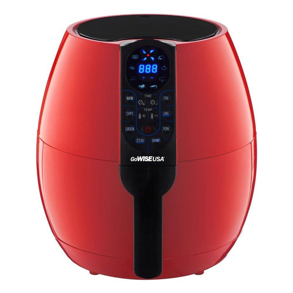 GoWISE USA 3.7-Quart Programmable Air Fryer with 8 Cook Presets, GW22638