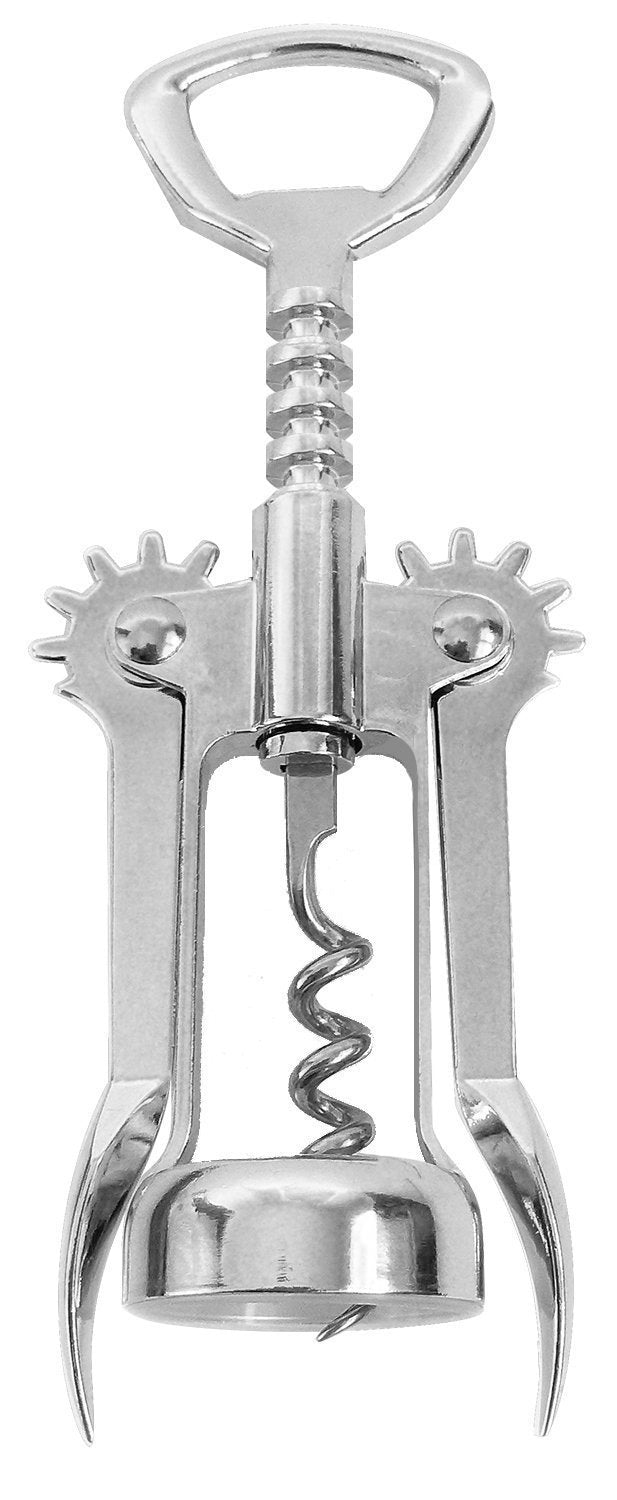 Wing Corkscrew Wine Opener by HQY - Premium All-in-one Wine Corkscrew and Bottle Opener - Risk Free!
