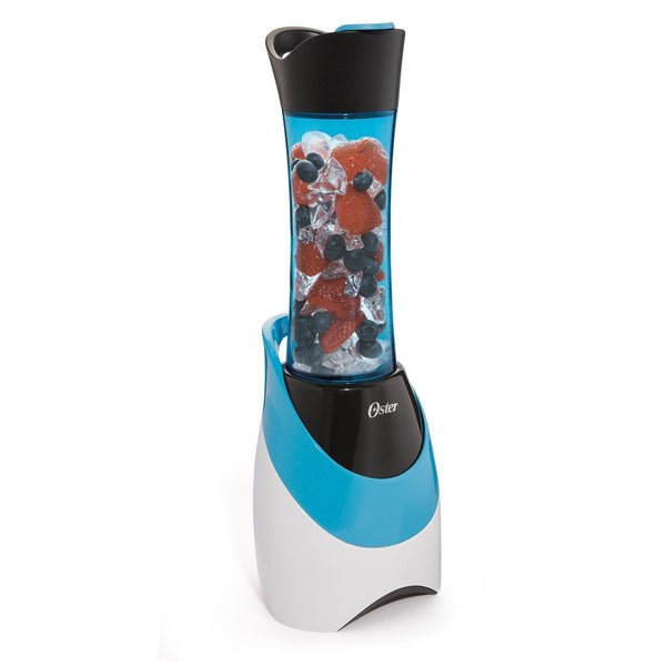 Oster BLSTPB-WBL My Blend 250-Watt Blender with Travel Sport Bottle, Light Powder Blue