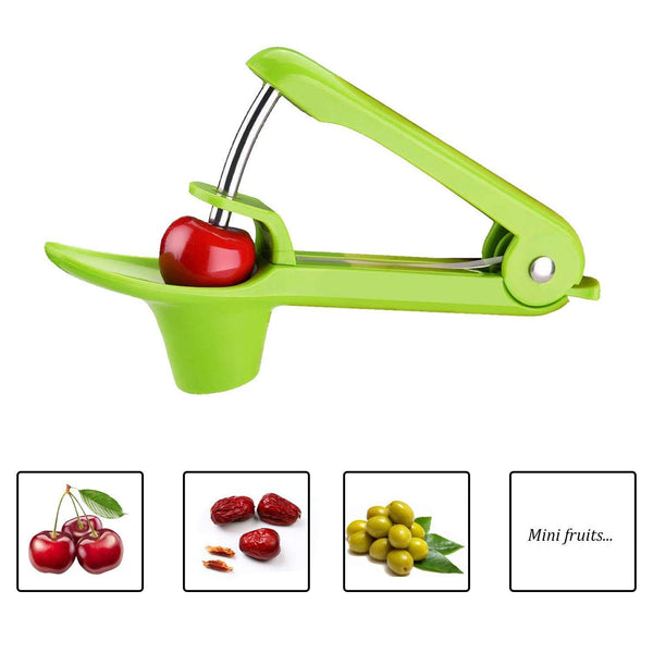 Cherry Pitter, YISSCEN Cherry Olive Seed Remover Tool