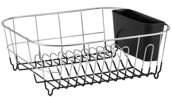 Neat-O Deluxe Chrome-plated Steel Small Dish Drainers (Black)