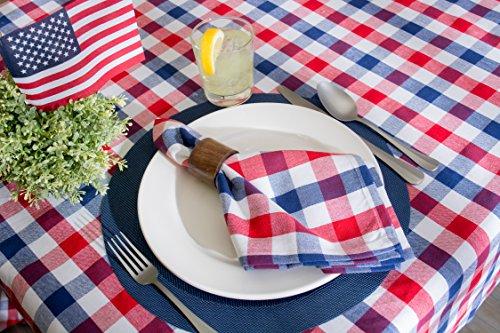 DII 14x74" Jute/Burlap Table Runner, 4th of July - Perfect for Independence Day, July 4th Party, Summer BBQ and Outdoor Picnics