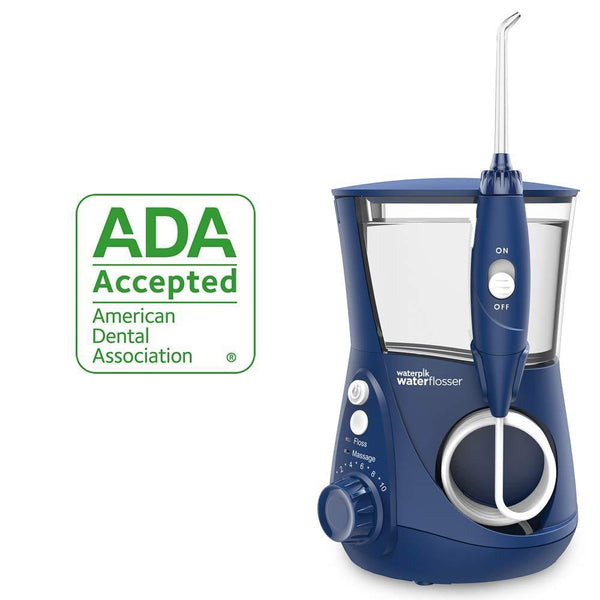 Waterpik Water Flosser Electric Dental Countertop Oral Irrigator For Teeth – Aquarius Professional, WP-660 White