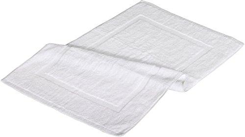 Utopia Towels Cotton Banded Bath Mats, 2 Pack (21 x 34 Inches), Grey