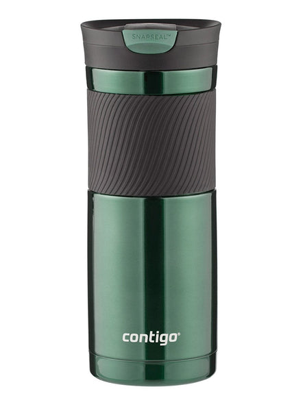 Contigo Stainless Steel Travel Mug | Vacuum-Insulated Coffee Mug | SNAPSEAL Byron Travel Mug, 24oz, Matte Black