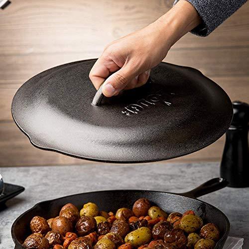 Lodge Cast Iron Skillet, Pre-Seasoned and Ready for Stove Top or Oven Use, 10.25", Black