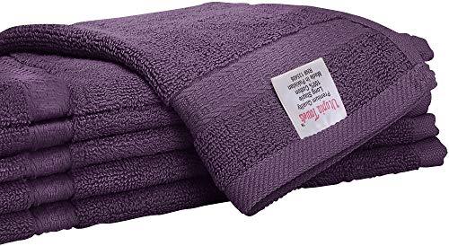 Utopia Towels 600 GSM Washcloths, 12 Pack, Grey