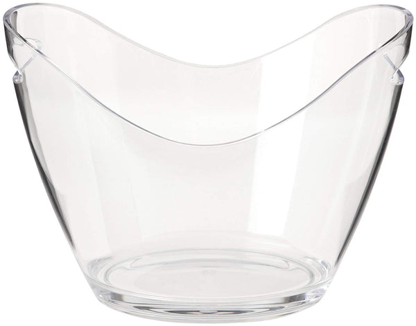 Prodyne AB-18 Big Square Party Beverage Tub, Clear