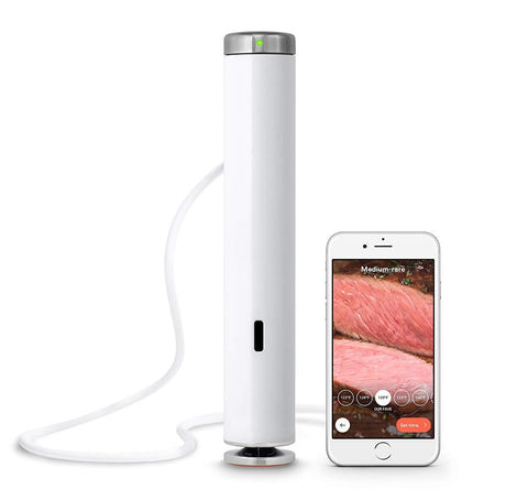 ChefSteps Joule Sous Vide, 1100 Watts, White Body, Stainless Steel Cap & Base