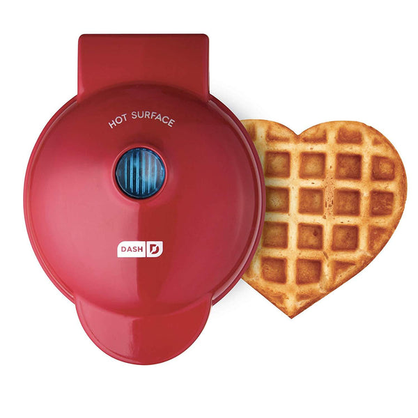 Dash Mini Maker: The Mini Waffle Maker Machine for Individual Waffles, Paninis, Hash browns, & other on the go Breakfast, Lunch, or Snacks - Aqua