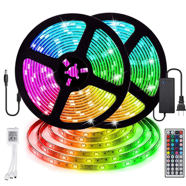 LED Strip Lights, Starlotus Waterproof 32.8ft/10M LED Light Strip SMD5050 300Leds RGB Color Changing LED Strips