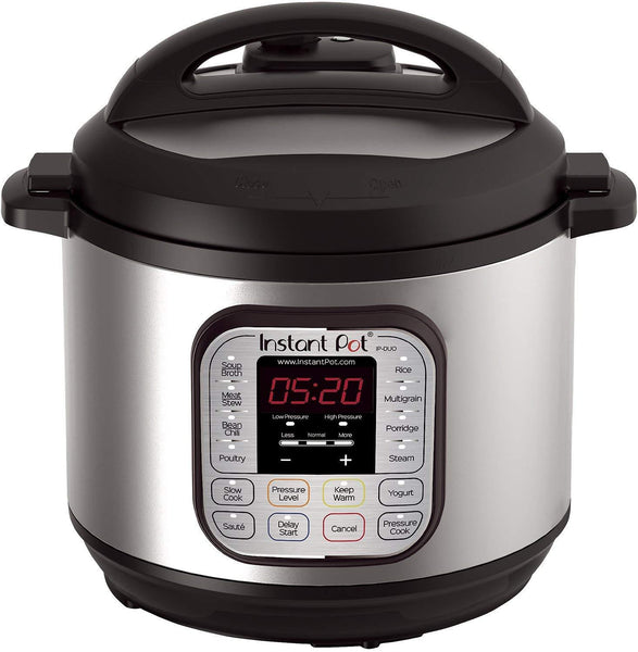 Instant Pot DUO60 6 Qt 7-in-1 Multi-Use Programmable Pressure Cooker, Slow Cooker, Rice Cooker, Steamer, Sauté, Yogurt Maker and Warmer