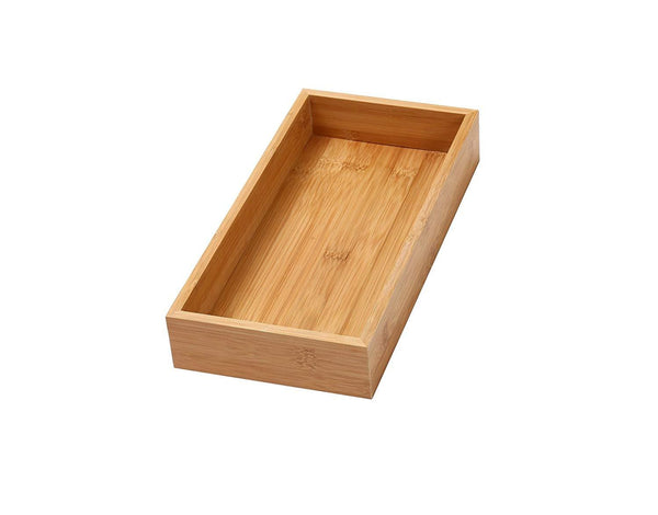 YBM Home Kitchen Drawer Organizer Storage Box Made of Bamboo, 6x9x2 Inch 325