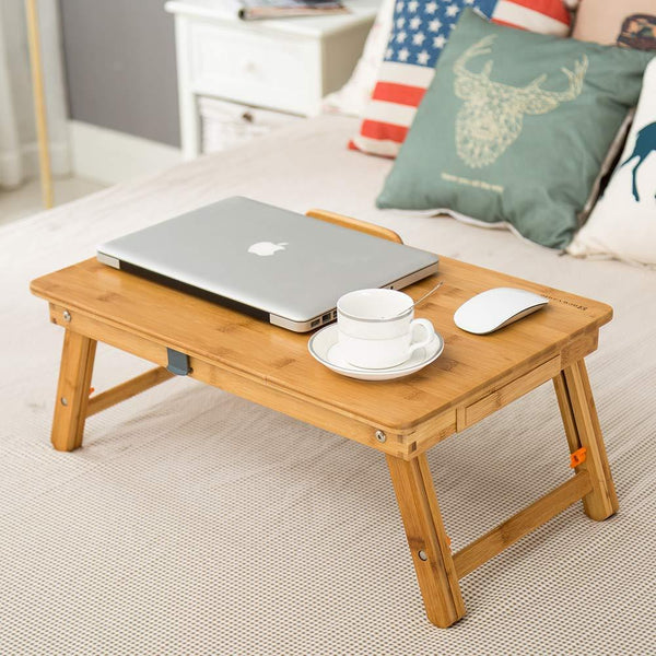 Lapdesk Left Handed NNEWVANTE Adjustable Laptop Table for Bed